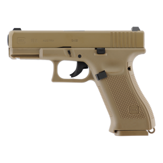 PISTolet GLOCK 19X CO2 CAL BB/4.5 - COYOTE - 19 COUPS