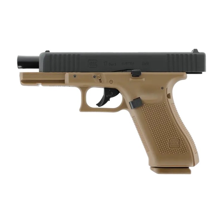 PISTolet GLOCK 17 GEN5 CO2 CAL BB/4.5  3,0 J BLACK COYOTE