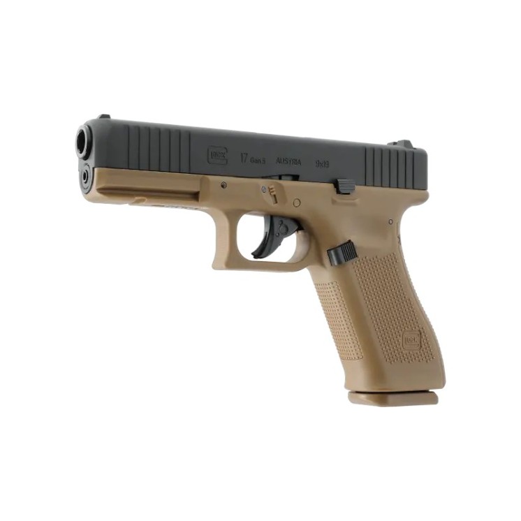 PISTolet GLOCK 17 GEN5 CO2 CAL BB/4.5  3,0 J BLACK COYOTE