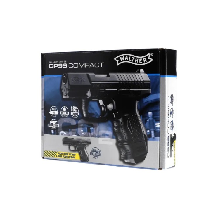PISTolet WALTHER CP99 COMPACT CO2 CAL BB/4.5