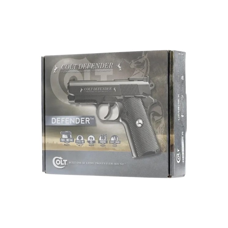 PISTolet COLT DEFENDER CO2 CAL BB/4.5 BLACK