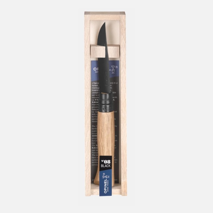 Opinel N°08 Chêne Black