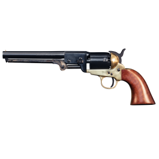 Réplique Pietta 1851 Navy Confederate – Laiton – Cal. .36 PN – Canon 7 ½″