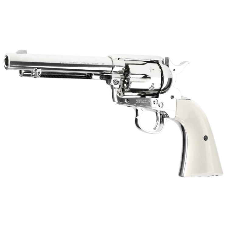Revolver CO₂ COLT SA Army 45 – 5,5″ – Cal. 4,5 mm – Nickel Plated