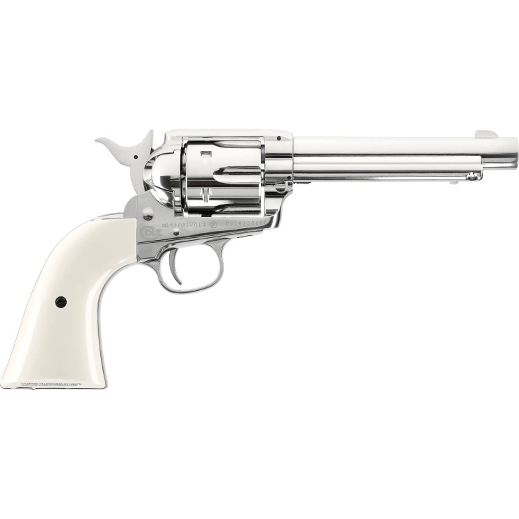 Revolver CO₂ COLT SA Army 45 – 5,5″ – Cal. 4,5 mm – Nickel Plated