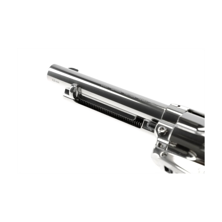 Revolver CO₂ COLT SA Army 45 – 5,5″ – Cal. 4,5 mm – Nickel Plated