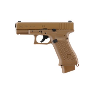 Pistolet GLOCK 19X – CO₂ – BBs 6 mm –  1,6 J – Coyote