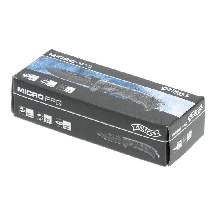 Walther Micro PPQ – Couteau pliant compact inspiré PPQ